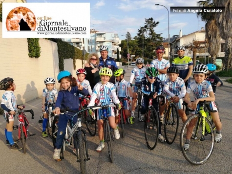 Montesilvano, piccoli campioni in bici