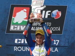 fantastico podio per il sedicenne Spinelli