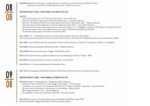 programma della due giorni