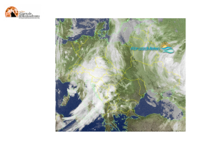 Rovesci sparsi sul versante adriatico e lungo le aree costiere