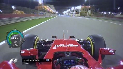 Gp Bahrain, Raikkonen il più veloce