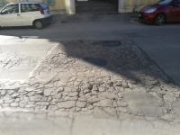 via Firenze una delle vie indicate da scorrano nel reportage