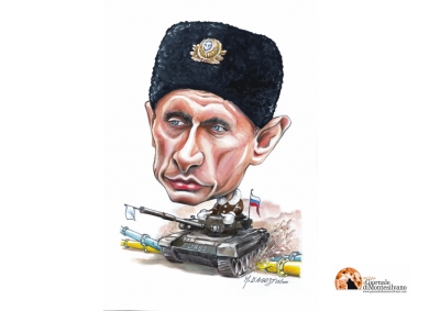Putin - Cartoon di Marco D'Agostino