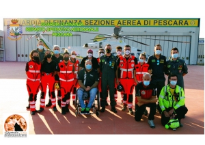 Pescara. GdF e Anpas task force soccorso alla popolazione.