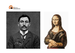 Monna Lisa, rubata nella notte del 22 agosto nel 1911 da un italiano, ecco la storia.