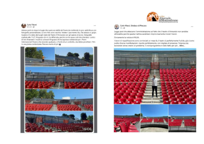 Pescara/Flaiano film festiva si ferma,Tiboni: "cantiere in corso fino al 2 luglio". Sindaco: "la notizia è FALSA"