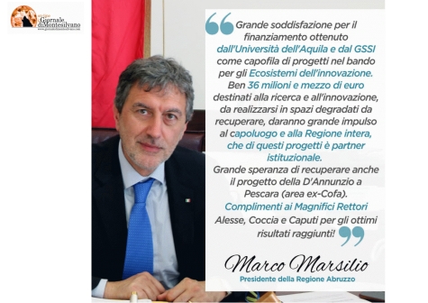 da pagina social di Marco Marsilio