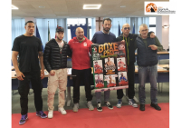 Montesilvano/pugilato pesi welter. Incontro 5 a match tra Emanuele Cavallucci e Alessio Mastronunzio.