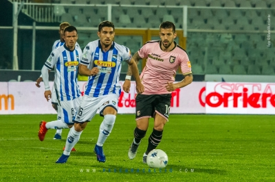 Capitan Brugman in azione contro il Palermo