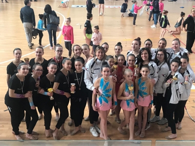 Montesilvano, Enia vince i campionati di ginnastica ritmica al PalaRoma