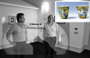 Nella foto Vittorio Sgarbi di recente al Museo di Loreto Aprutino