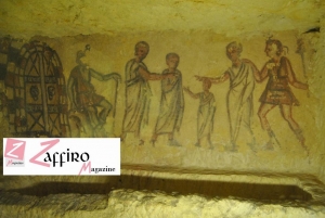 tomba dei Caronti dalla necropoli di Tarquinia. 