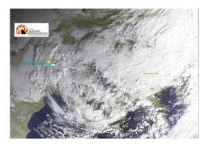 Abruzzo, neve scende a 700-900 metri, precipitazioni sparse anche lungo le aree costiere