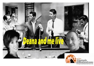 Deana Martin intervistata da Giuseppe Virzì. Felice per il pala Dean Martin.