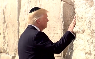 Trump al muro del Pianto, storica visita del presidente Usa