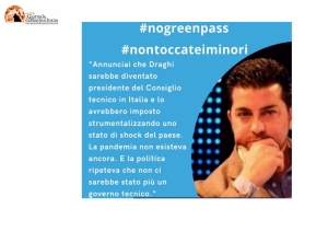 Abruzzo. Si inasprisce la protesta contro il green pass e la vaccinazione minorile.