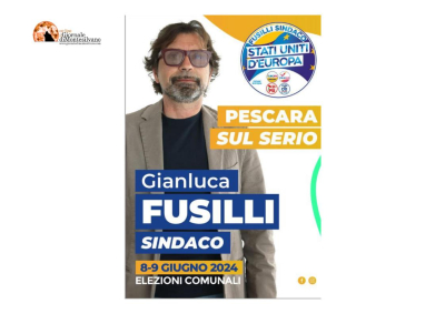 Pescara, presentata la lista di Fusilli