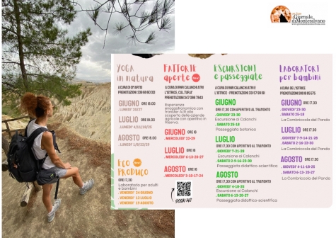 Atri, il calendario delle attività ai Calanchi.