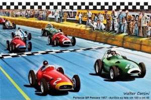 Pescara: Ferrari tornano a correre il Gran Premio di Formula 1 del 1957
