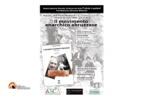 Il movimento anarchico abruzzese da inizio ‘900 agli anni Cinquanta nel libro dello storico Puglielli
