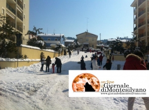 Neve a Montesilvano nel 2012