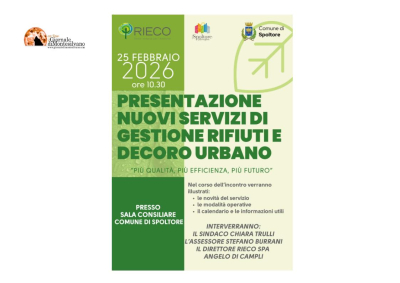 Il Comune di Spoltore e Rieco presentano i nuovi servizi di gestione rifiuti e decoro urbano