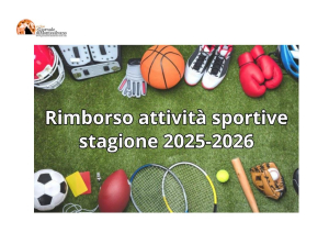 Pianella, Comune riapre i termini per il rimborso delle rette sportive 2025/2026