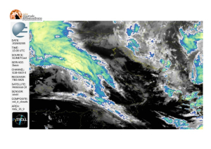 Venti di Libeccio sul versante adriatico e temperature che si porteranno ulteriormente al disopra delle medie stagionali.