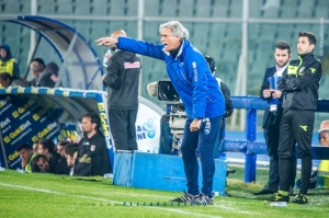 Il tecnico biancazzurro Pillon