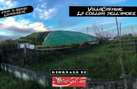 Montesilvano - Ex discarica Villa Carmine, riparazione telo a marzo