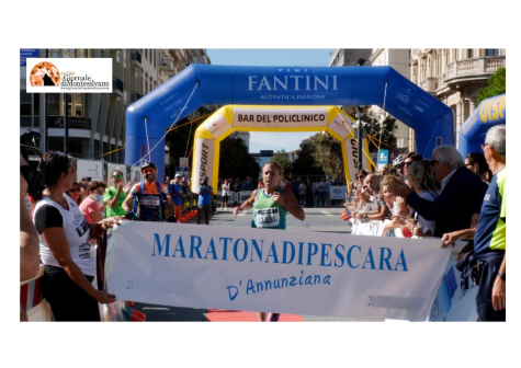 23°edizione della Maratona D’Annunziana a Pescara.