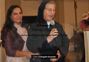 Emiliana Di Giovanni con suor Annarita alla presentazione del libro
