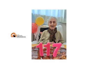 Maria Branyas, oggi compie 117 anni. La più grande del mondo.