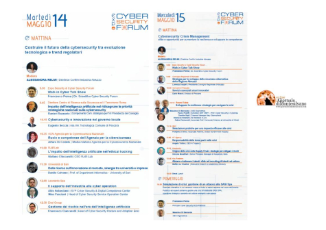 Expo Security &amp; Cyber Security Forum a Pescara. Inizia domani.