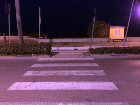 manca scivolo nell'attraversamento pedonale, altra criticità suggerita da Di Sante
