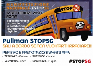Alleanza Italiana Stop 5G a Roma per fermare antenne