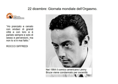 22 Dicembre: tempo di Saturnali, quando a Roma era temporaneamente sovvertito l'ordine sociale
