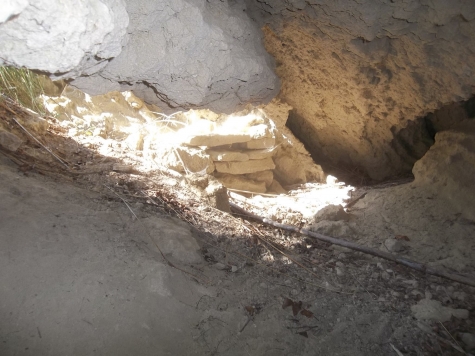 l'interno della grotta 