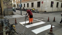 Pescara, lavori in via Trieste