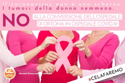 Covid Hospital ad Ortona. Giovani Democratici dicono "NO"