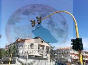 semaforo di via Vestina
