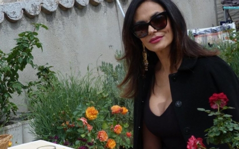 La protagonista del corto, M.G. Cucinotta