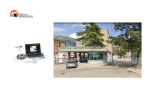 Premiata Forneria Marconi. Stazione Proctologica all'Ospedale di Sulmona con i fondi concerto.