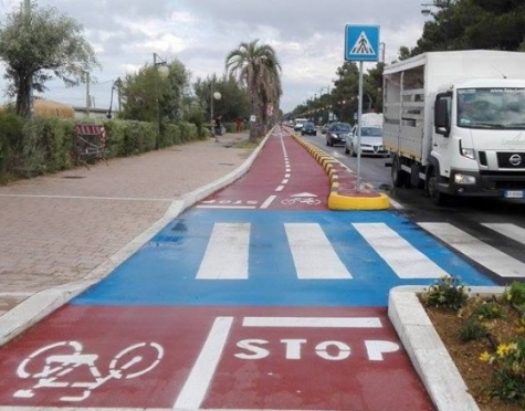 pista ciclabile bike to cost