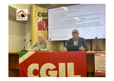 CGIL. 20 pullman e un treno. "La manovra di Bilancio è un raggiro a lavoratori e pensionati"