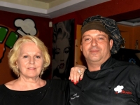 Ari. Lo chef Silvano Pinti conquista Katia Ricciarelli