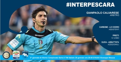 Inter Pescara, biancazzurri di nuovo senza Gilardino.