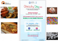 Obesity Day, Giornata nazionale per la lotta contro l’obesità iniziative a Chieti e Pescara