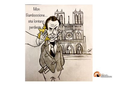 Dopo lo schiaffo di Anagni passerà alla storia lo schiaffo di Brigitte a Macrom