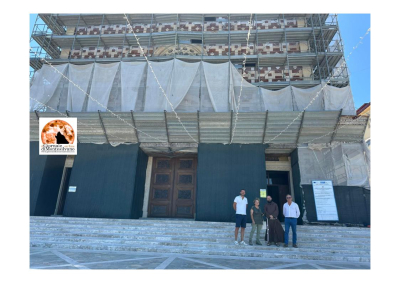Manoppello, rimossa l’impalcatura e la Basilica del Volto Santo ritrova la sua facciata